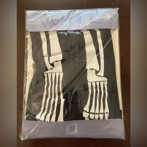 Gamine skeleton nylon tights vintage Halloween NOS in original packaging Easton